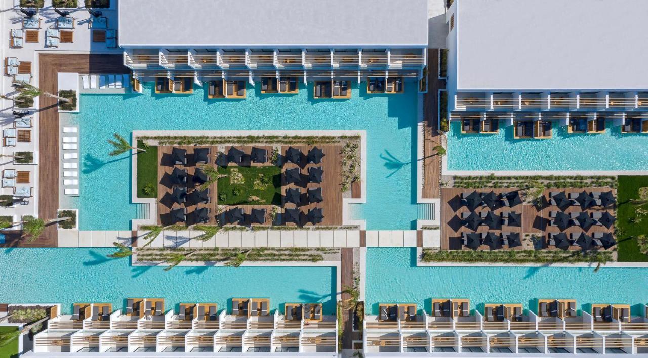 D' Andrea Lagoon All Suites - Adults Only مارماري المظهر الخارجي الصورة Aerial view of the hotel