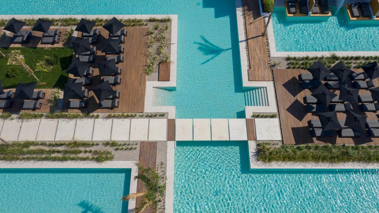 D' Andrea Lagoon All Suites - Adults Only مارماري المظهر الخارجي الصورة Aerial view of the hotel